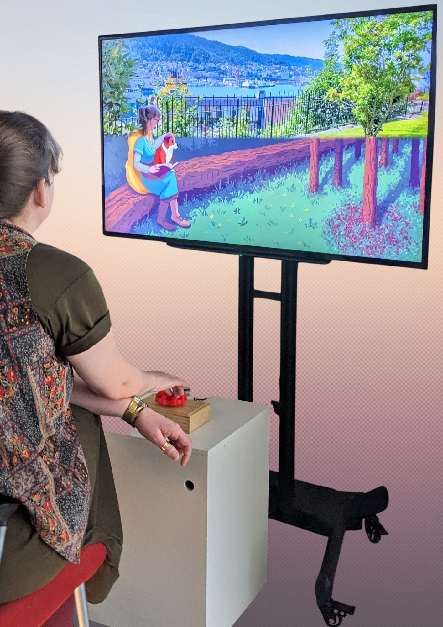 Wherever I go, you're always with me poster